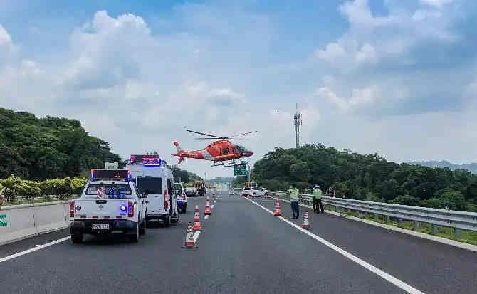 山南高速公路汽车救援案例